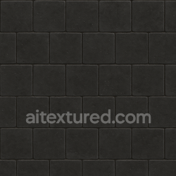 Generated seamless space shuttle heat shield ceramic texture black texture 1024x1024 PBR