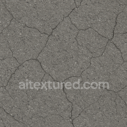 seamless AI-Generated Seamless PBR Texture — ultra realistic gray asphalt, with small cracks, 8k, photorealistic texture 8k free download PBR