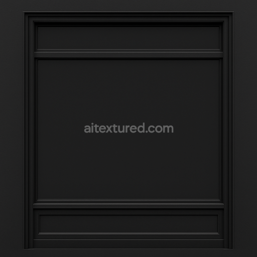 AI-Generated Seamless PBR Texture — i need a narrow storefront window without shadows in black
