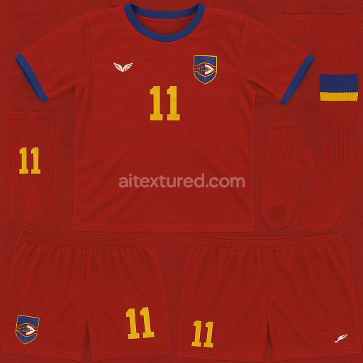 AI-Generated Seamless PBR Texture — Generate 2 full 3D soccer kits for all teams in: - Swazi First Tier (25), Premier L…