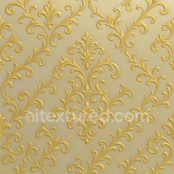 seamless AI-Generated Seamless PBR Texture — texture, soft glow, metallic finish, elegant embossed details, premium golden patte… texture 8k free download PBR