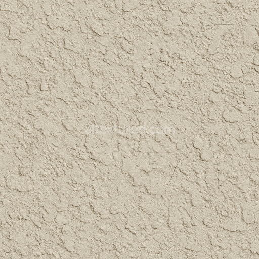 AI-Generated Seamless PBR Texture — rough textured wall surface with a very light beige color. The texture features an…