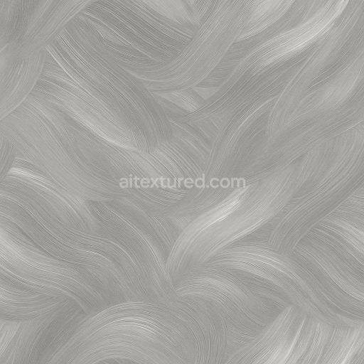 AI-Generated Seamless PBR Texture — A seamless artistic surface texture composed of dynamic flowing brushstrokes in gr…