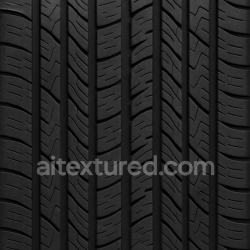 Generated seamless black tire texture 1024x1024 PBR