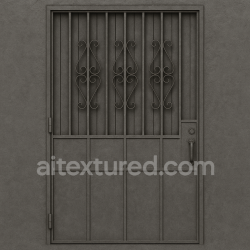 seamless AI-Generated Seamless PBR Texture — I want a door like the ones in a Venezuelan neighborhood house, (I just want the do… texture 8k free download PBR