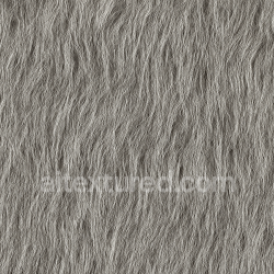 seamless AI-Generated Seamless PBR Texture — bushy nearly straight white/gray Foxtail Hair UltraHD texture 8k free download PBR