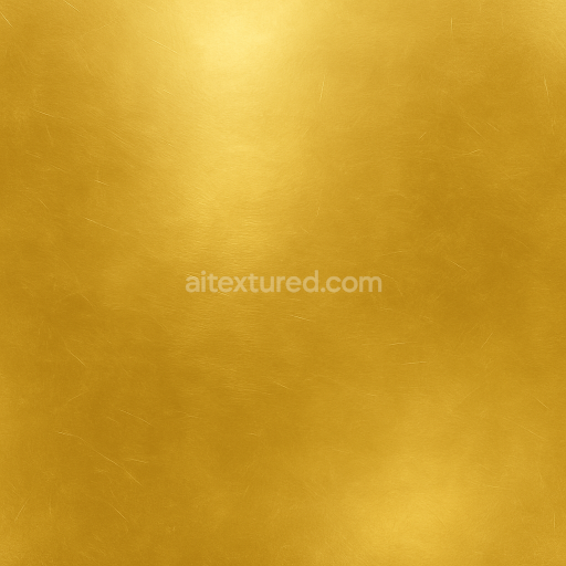 AI-Generated Seamless PBR Texture — Seamless texture of polished gold rich metallic yellow tone with subtle gradients,…