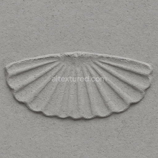 AI-Generated Seamless PBR Texture — Create an ultra-high-resolution, monochrome (black and white) architectural displac…