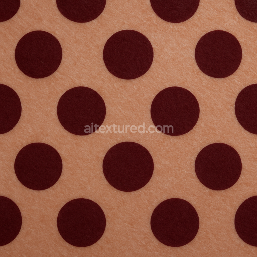 AI-Generated Seamless PBR Texture — skin circle tattoo make with dark red.