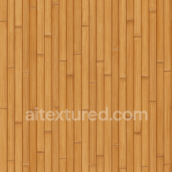 Generated seamless Decorative wall with bamboo wood texture 1024x1024 PBR