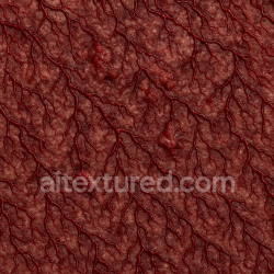 seamless AI-Generated Seamless PBR Texture — veiny cancerous skin, covered fully with bloody veins texture 8k free download PBR