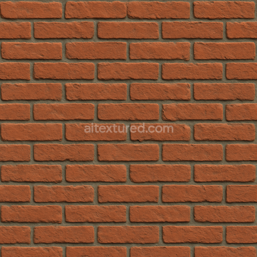AI-Generated Seamless PBR Texture — кирпич