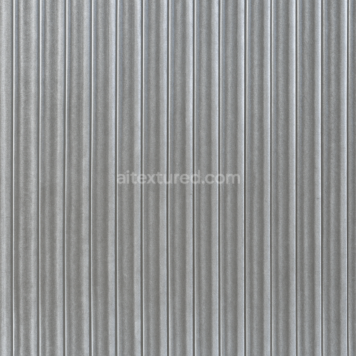 AI-Generated Seamless PBR Texture — fluted glass