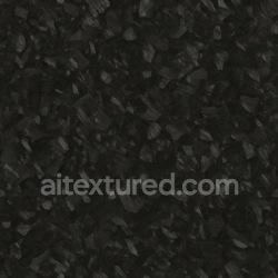 Generated seamless dark forged carbon fiber, random small flakes, glossy but slightly rough, seamless texture 1024x1024 PBR