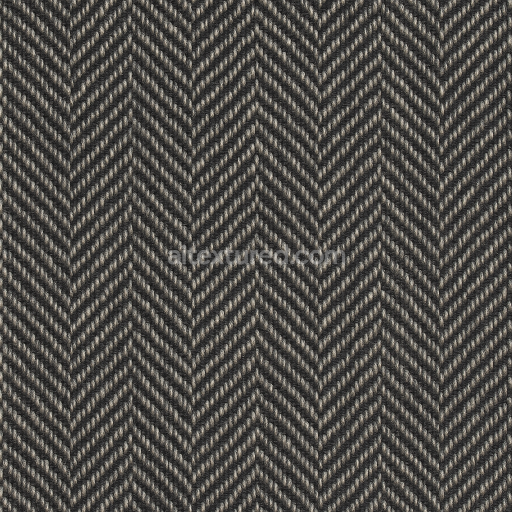 AI-Generated Seamless PBR Texture — classic herringbone tweed wool fabric black and white Seamless tileable realistic…