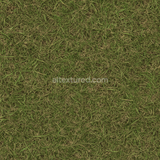AI-Generated Seamless PBR Texture — hyper-realistic european short grass, low moisture look, natural colours, not too s…