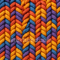 seamless AI-Generated Seamless PBR Texture — La textura que se ve es como tejido grueso hecho con tiras anchas de estambre o tel… texture 8k free download PBR