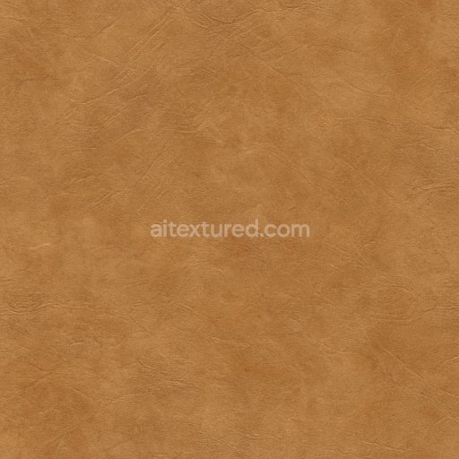 AI-Generated Seamless PBR Texture — procedural rawhide tanned leather animal hide skin, tileable, seamless, no seams, r…