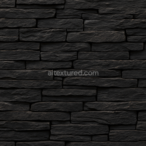 AI-Generated Seamless PBR Texture — Create a seamless and tileable high-resolution texture of a dry-stacked stone wall.…