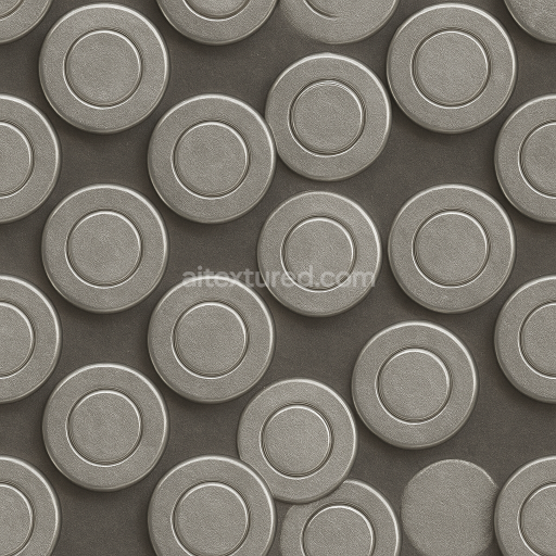 AI-Generated Seamless PBR Texture — one neodymium battery