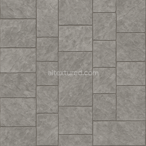 AI-Generated Seamless PBR Texture — REVETEMENT DE SOL EXTERIEUR EN BETON IMPRIME MODERNE