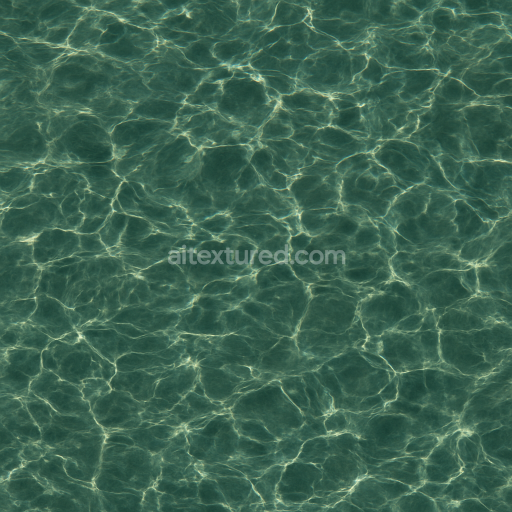 AI-Generated Seamless PBR Texture — typical czech water