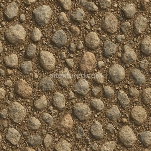 Preview — AI-Generated Seamless PBR Texture — crea una texture di terreno realistico con pietre