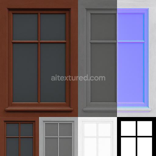 AI-Generated Seamless PBR Texture — A seamless, high-resolution frontal texture (PBR-ready, 4096×4096 px) of a traditio…