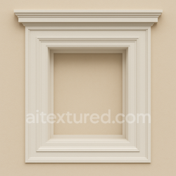 seamless AI-Generated Seamless PBR Texture — Seamless, perfectly front-facing texture of a neoclassical window surround, forming… texture 8k free download PBR