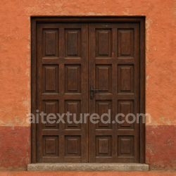 seamless AI-Generated Seamless PBR Texture — I want a door like the ones in a Venezuelan neighborhood house. texture 8k free download PBR