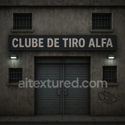 seamless AI-Generated Seamless PBR Texture — “Crie uma imagem PNG realista (1024x1024) mostrando a fachada de um clube de tiro u… texture 8k free download PBR