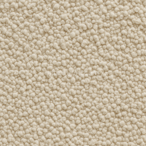 AI-Generated Seamless PBR Texture — 蓬松、颗粒感强、羊毛圈织物（bouclé fabric） 的效果