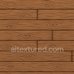 Generated seamless wood texture for cap stylized texture 1024x1024 PBR