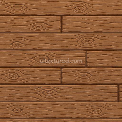 AI-Generated Seamless PBR Texture — wood texture for cap stylized