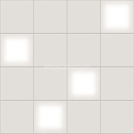 Preview — AI-Generated Seamless PBR Texture — A seamless, tiling PBR texture of a modern office drop-ceiling. The material consis…