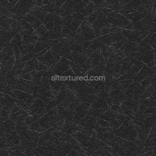 Preview — AI-Generated Seamless PBR Texture — seamless pbr texture of black eco-leather with small and frequent scuffs