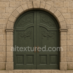 seamless AI-Generated Seamless PBR Texture — A seamless, ultra-detailed PBR texture (4096×4096 px) showing a baroque-style arche… texture 8k free download PBR