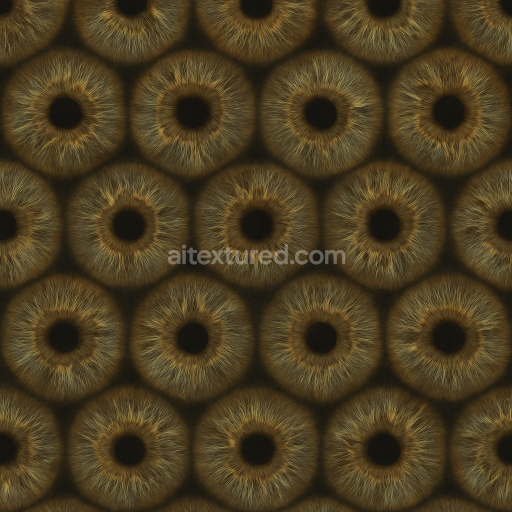 AI-Generated Seamless PBR Texture — iris réaliste