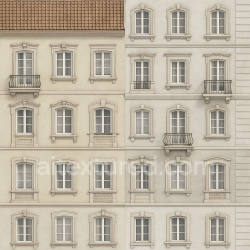 seamless AI-Generated Seamless PBR Texture — Generate a seamless PBR texture of upscale city houses. Include painted walls (ligh… texture 8k free download PBR