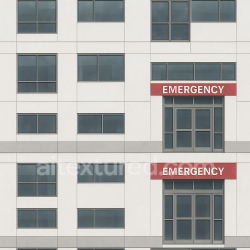 seamless AI-Generated Seamless PBR Texture — Generate a seamless PBR texture of a modern hospital exterior. Include clean white… texture 8k free download PBR