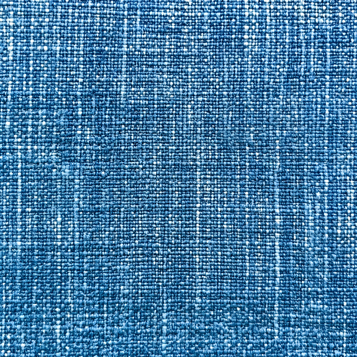 Cracked Denim Fabric with Distressed Blue Weave seamless PBR texture preview