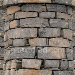 seamless Seamless 3D PBR Texture of Weathered Stone Wall with Natural Moss Details texture 8k free download PBR