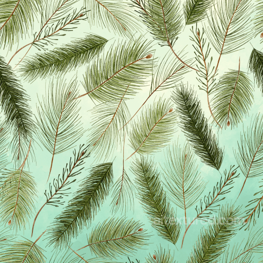Featuring Watercolor Leafy Greenery Pattern seamless watercolor greenery  PBR texture