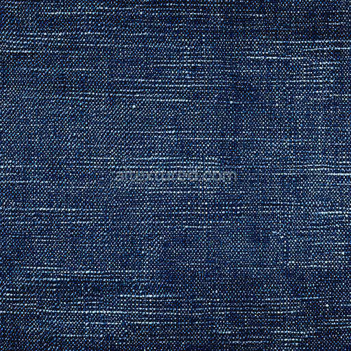 Seamless 3D cracked denim fabric PBR texture with worn thread details