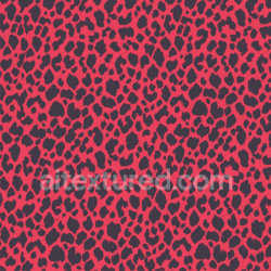 seamless Seamless 3D PBR Leopard Print Fabric Texture with Bold Red and Black Pattern texture 8k free download PBR