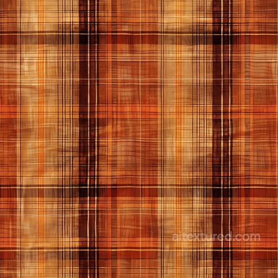 Plaid Texture Featuring Warm Orange and Brown Checkered Pattern Plaid texture preview
