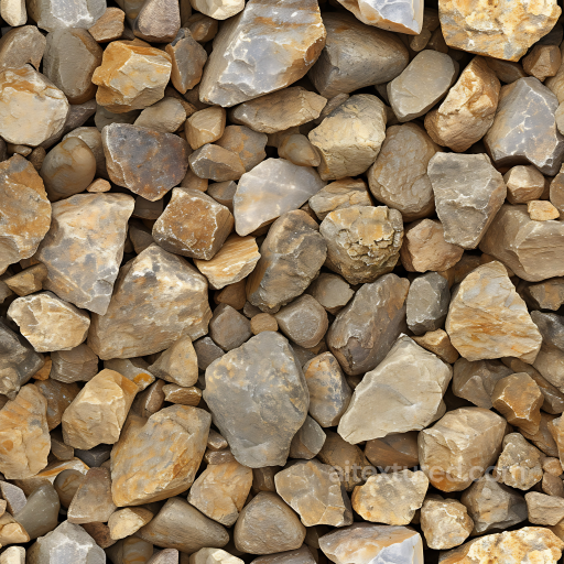 Stone PBR Texture Featuring Natural, Weathered Rocky Ground in Earthy Tones seamless Stone PBR texture