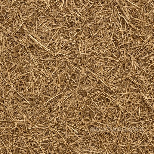 Detailed Dried Grass Seamless Texture seamless Hay-straw PBR texture