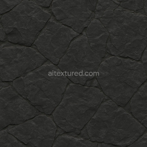 Dark Stone Floor Seamless Texture