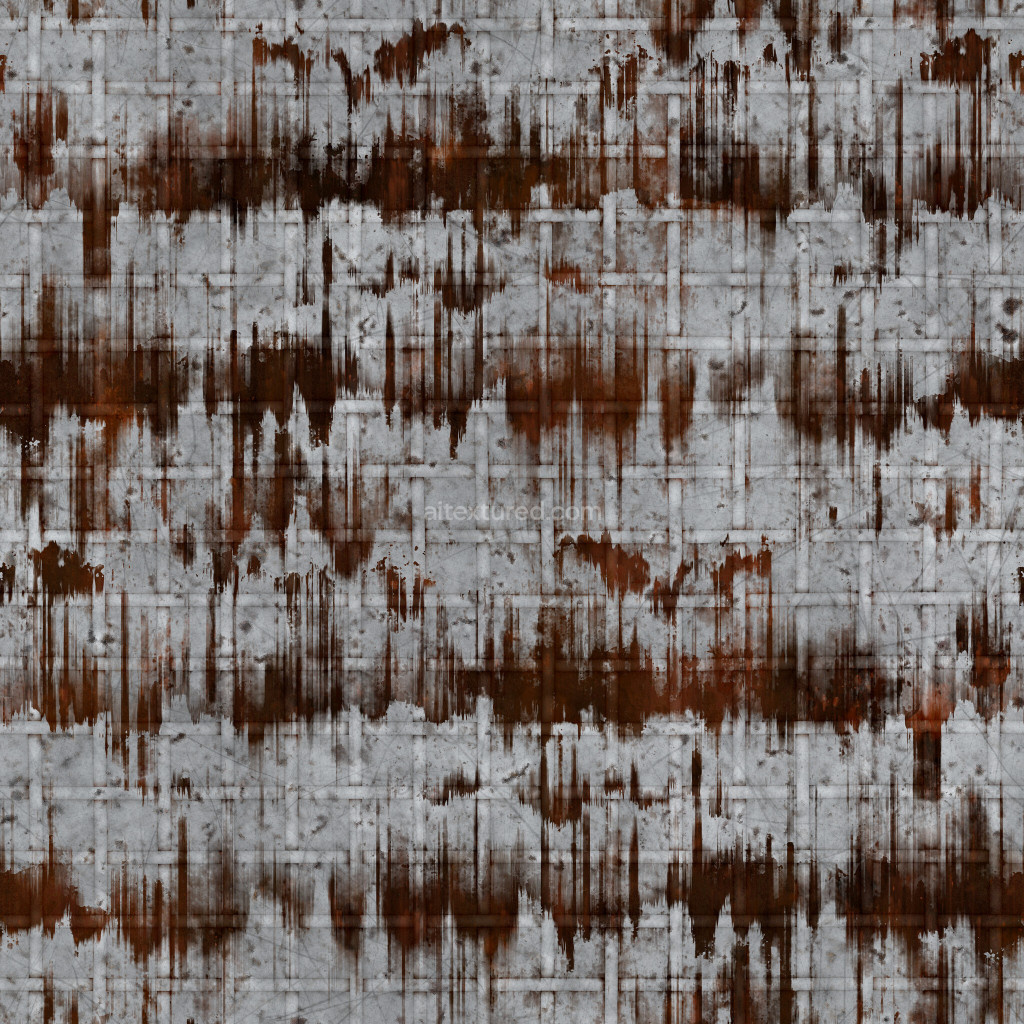 Seamless PBR fence texture showcasing rustic wood detail